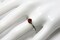 5mm Garnet Skinny Beaded Band Ring - Antique Silver Finish by Salish Sea Inspirations product 3